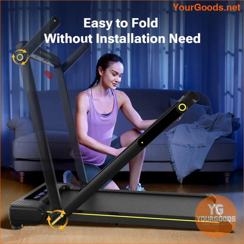 Actflame 3in1 Foldable Treadmill With Auto Incline - YourGoods Online Shop