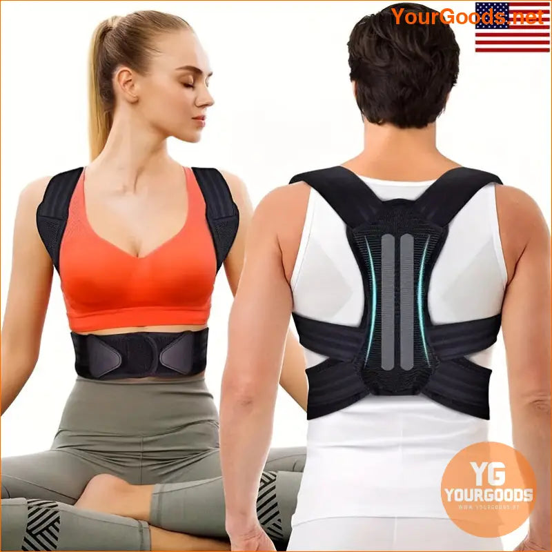 Adjustable Back and Shoulder Posture Corrector for All - YourGoods Online Shop