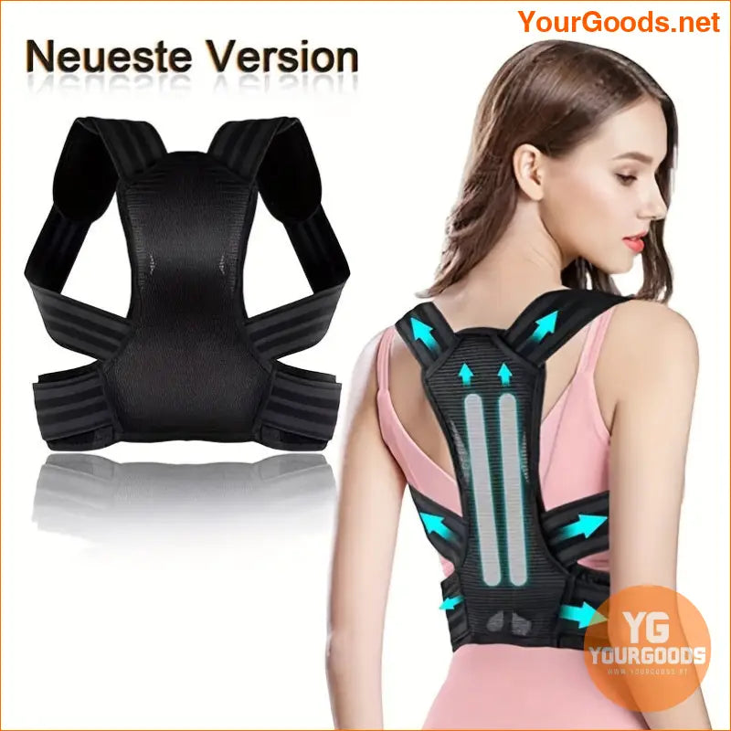 Adjustable Back and Shoulder Posture Corrector for All - YourGoods Online Shop