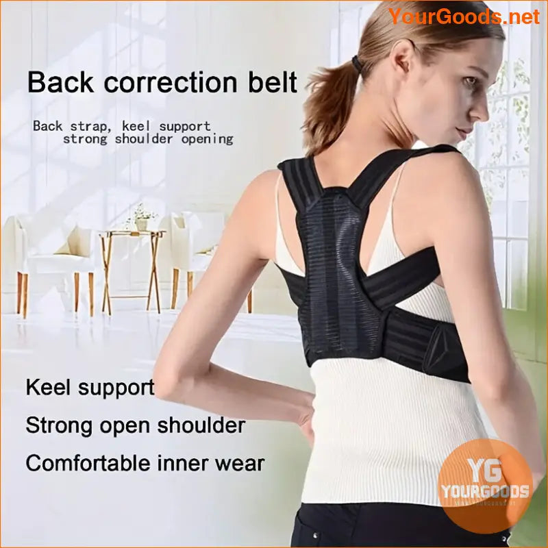 Adjustable Back and Shoulder Posture Corrector for All - YourGoods Online Shop