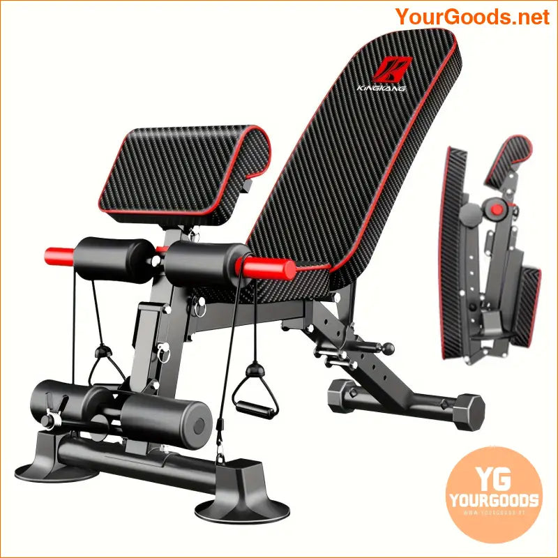 Adjustable Foldable Weight Bench for FullBody Workouts - YourGoods Online Shop