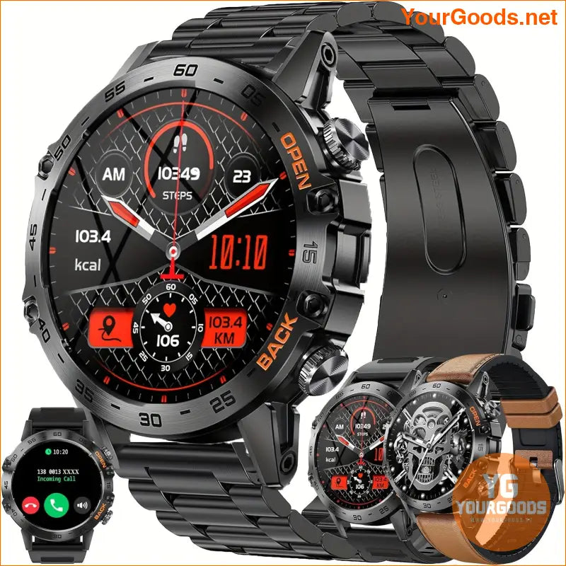 Advanced Mens Smart Watch with Call Fitness Tracker - YourGoods Online Shop