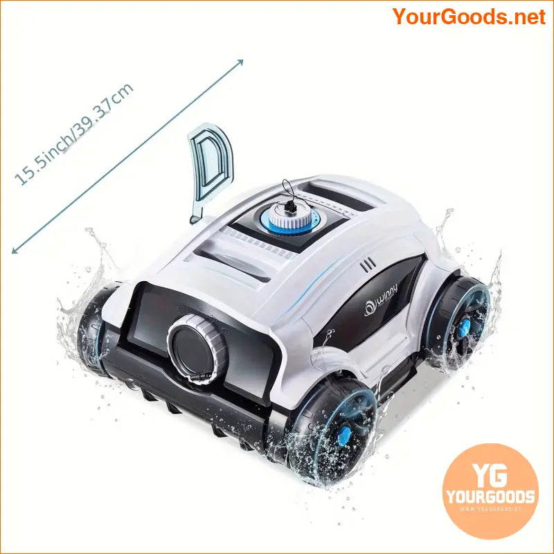 Advanced Robot Pool Vacuum Effortless 130Minute Cleaning Power - YourGoods Online Shop