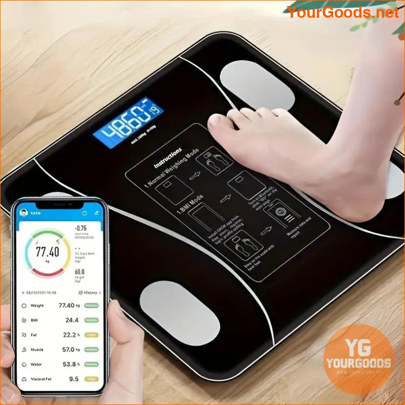 Advanced Smart Body Fat Scale Wireless Health Tracker - YourGoods Online Shop