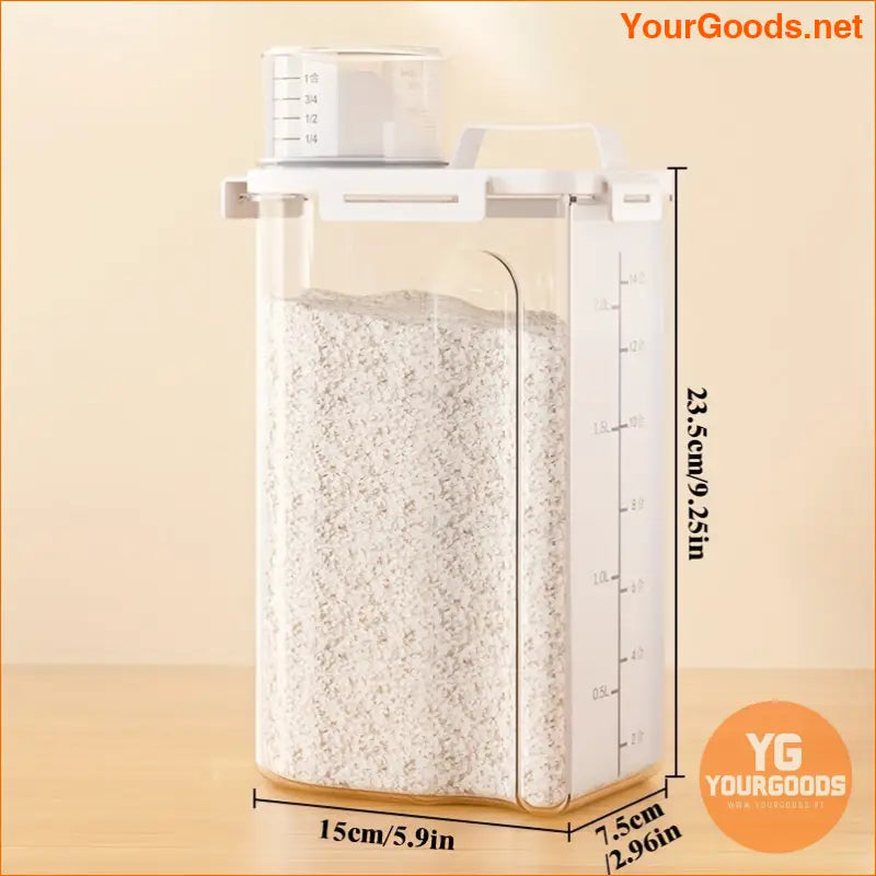 Airtight Insect Proof Storage Container for Pantry Essentials - YourGoods Online Shop