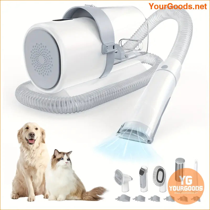 All in One Pet Grooming Kit Hair Vacuum - YourGoods Online Shop