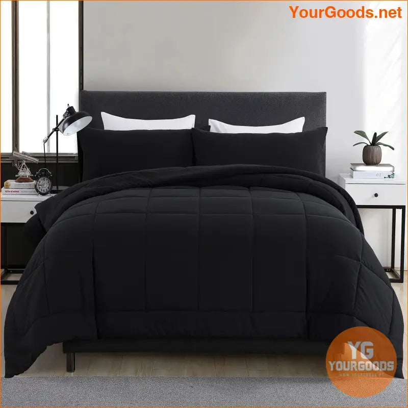 AllSeason Hypoallergenic Down Alternative Comforter Set 3 Pieces - YourGoods Online Shop