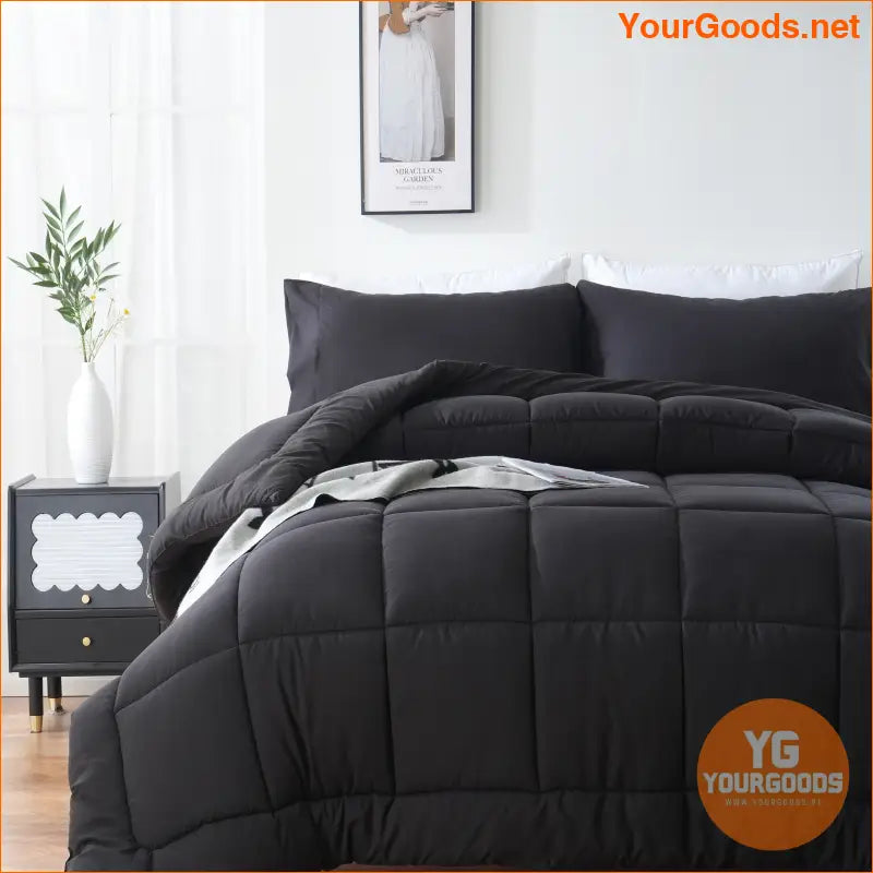 AllSeason Hypoallergenic Down Alternative Comforter Set 3 Pieces - YourGoods Online Shop