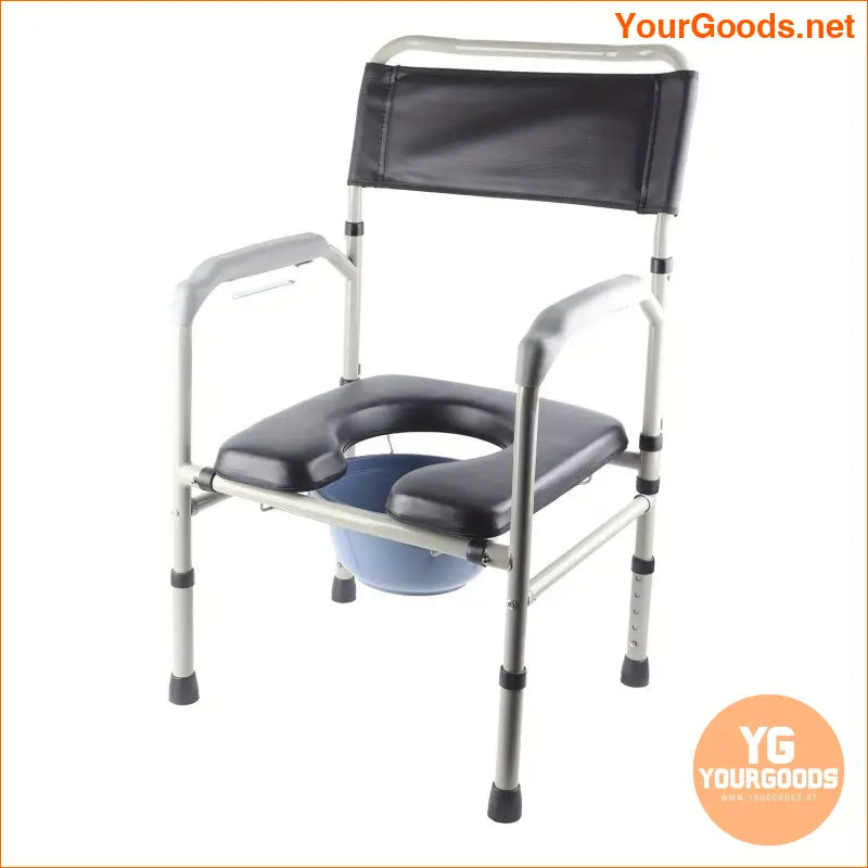 Aluminum Alloy Adult Bedside Commode Toilet Chair - YourGoods Online Shop