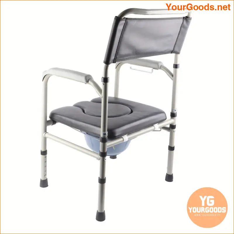 Aluminum Alloy Adult Bedside Commode Toilet Chair - YourGoods Online Shop