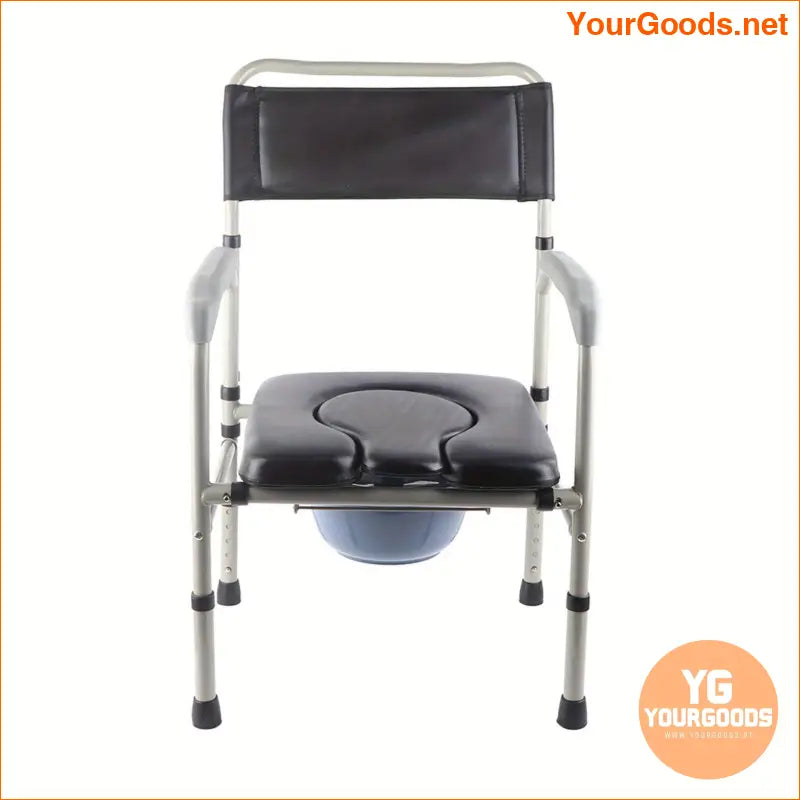 Aluminum Alloy Adult Bedside Commode Toilet Chair - YourGoods Online Shop