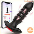 AppControlled Prostate Anal Vibrator with Thrusting Modes - YourGoods Online Shop