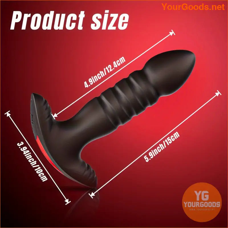 AppControlled Prostate Anal Vibrator with Thrusting Modes - YourGoods Online Shop