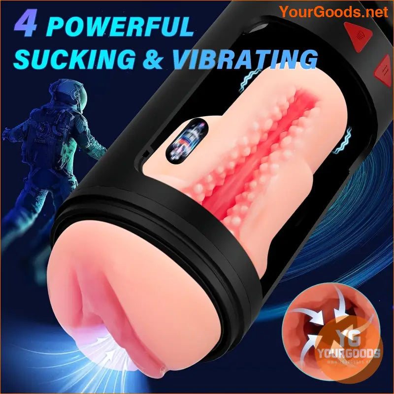 Automatic Male Masturbator with 4 Modes LED Display - YourGoods Online Shop