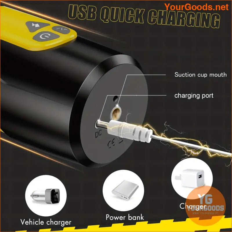 Automatic Sucking Male Masturbator with 7 Vibration Modes - YourGoods Online Shop