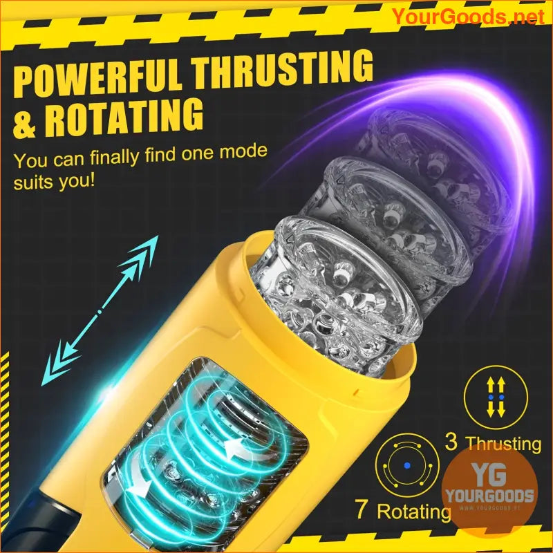 Automatic Sucking Male Masturbator with 7 Vibration Modes - YourGoods Online Shop