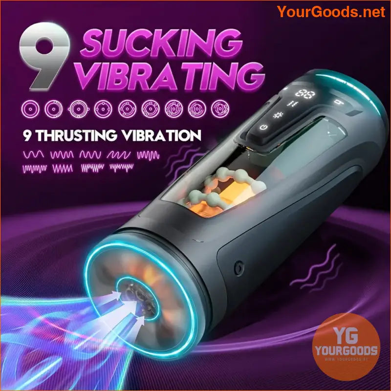 Automatic Warming Retractable Male Masturbation Cup - YourGoods Online Shop