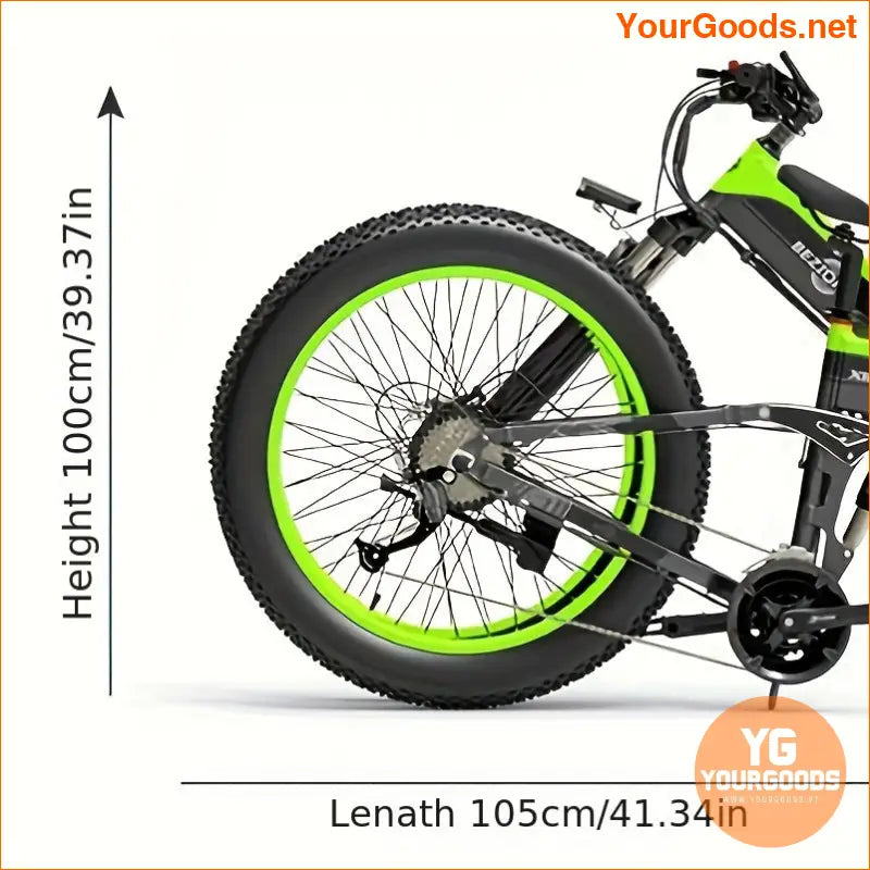 BEZIOR X1500 Fat Tire HighSpeed Electric Commuter Bike - YourGoods Online Shop