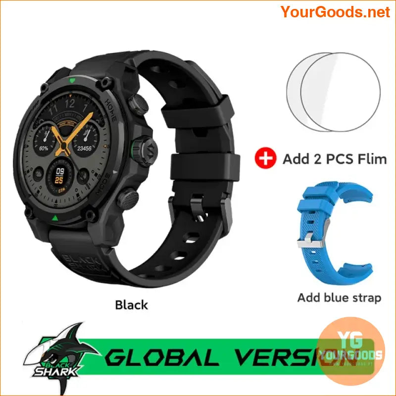 Blackshark GS3 Smartwatch Global AMOLED GPS 21 Day Battery - YourGoods Online Shop