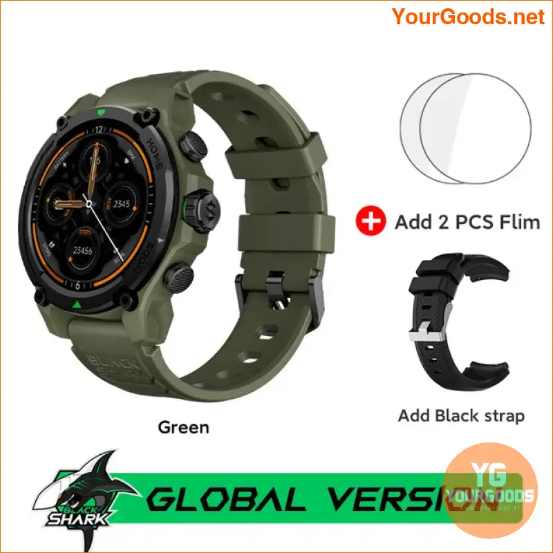 Blackshark GS3 Smartwatch Global AMOLED GPS 21 Day Battery - YourGoods Online Shop