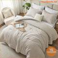 Boho Luxe 3Piece Comforter Set UltraSoft Fluffy Vibrant - YourGoods Online Shop