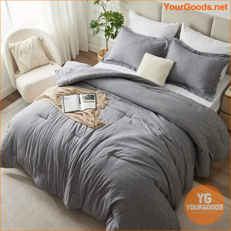 Boho Luxe 3Piece Comforter Set UltraSoft Fluffy Vibrant - YourGoods Online Shop