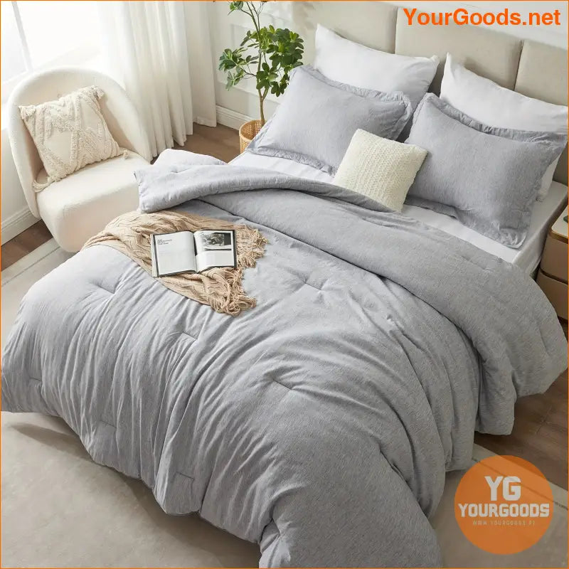 Boho Luxe 3Piece Comforter Set UltraSoft Fluffy Vibrant - YourGoods Online Shop