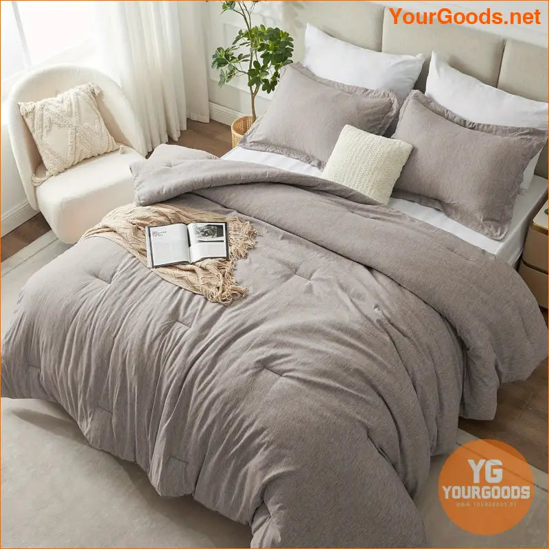 Boho Luxe 3Piece Comforter Set UltraSoft Fluffy Vibrant - YourGoods Online Shop