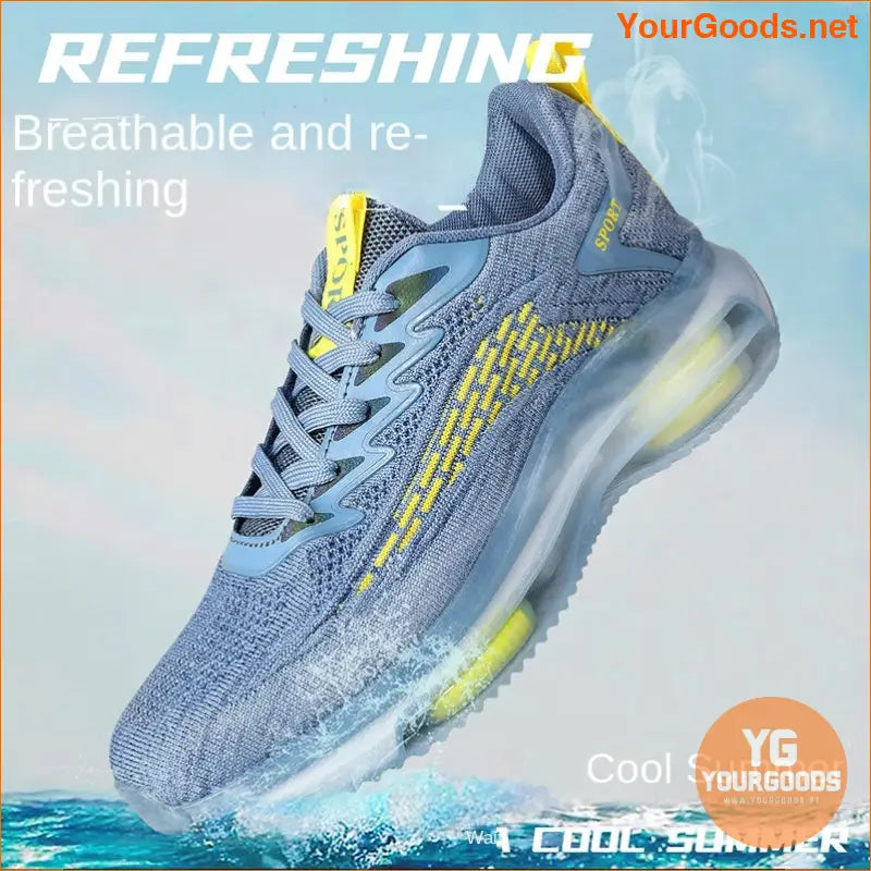 Breathable Casual Sneakers For Women, Low-Top Lace-Up Shoes With Soft Outsole, Suitable For Daily & Running Shoes - YourGoods Online Shop