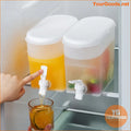 Buy 1 Get 1 Free 2PC Large Beverage Dispenser with Tap 092 Gal - YourGoods Online Shop