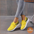 Chic Leopard Print Knit Sneakers UltraSoft Lightweight Breathable - YourGoods Online Shop