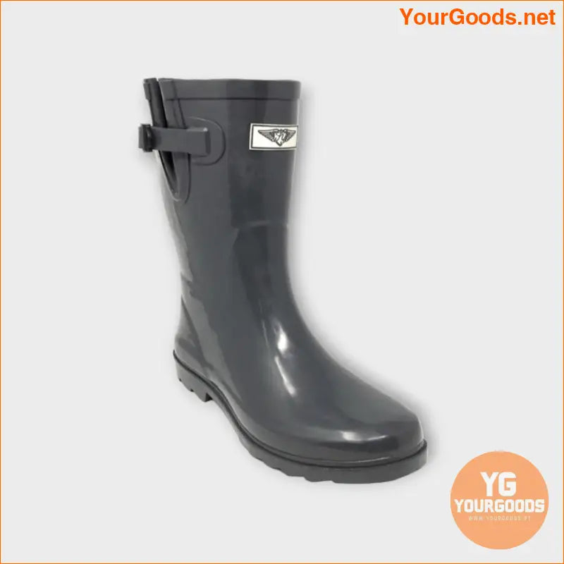 Chic MidCalf Waterproof Rubber Rain Boots 10 Colors - YourGoods Online Shop