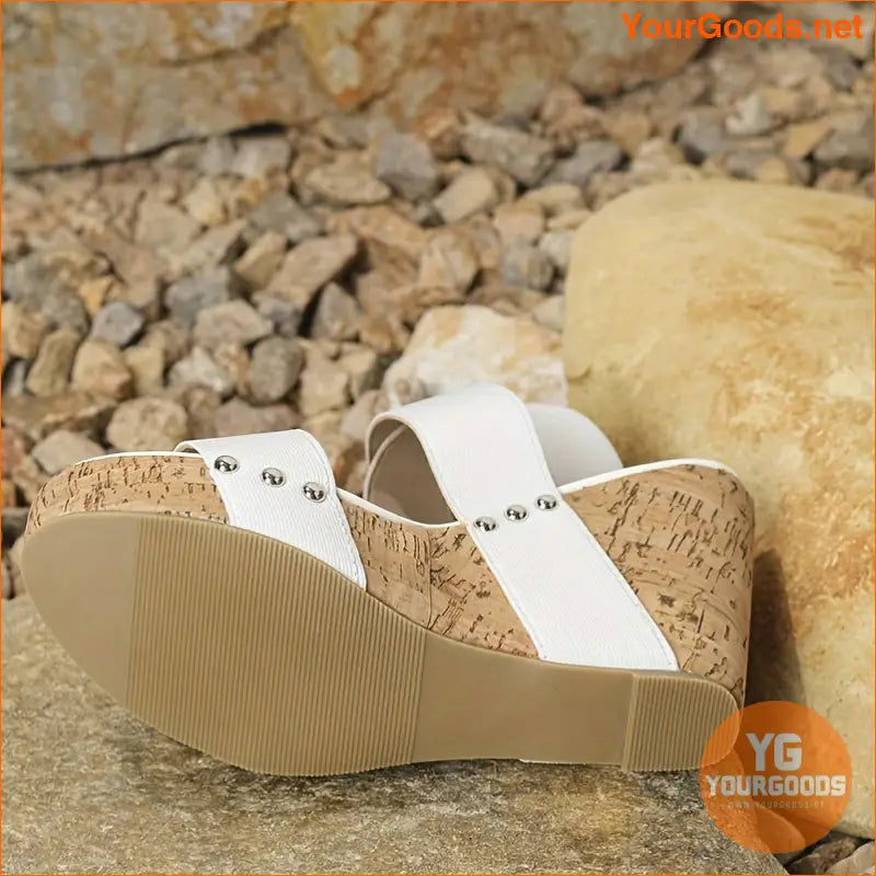 Chic Womens Wedge Sandals Casual Open Toe Platform - YourGoods Online Shop