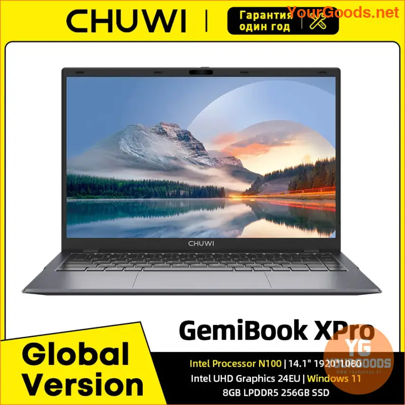 CHUWI GemiBook XPro 141 Intel N100 Windows 11 Laptop - YourGoods Online Shop