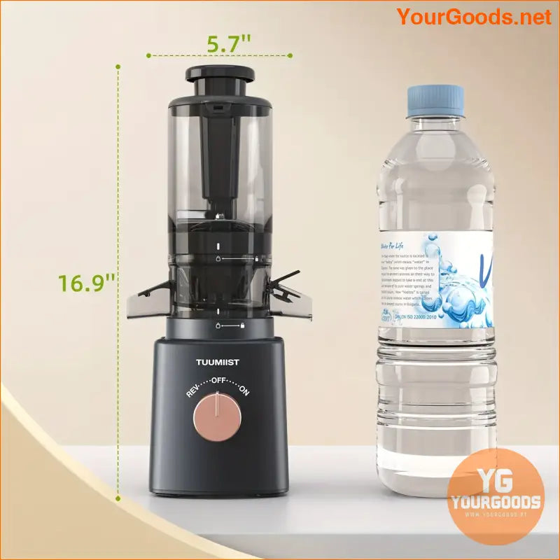 Cold Press Juicer Large Chute Easy Clean Quiet Efficient - YourGoods Online Shop