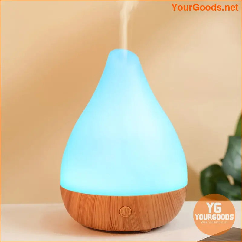 Colorful Wood Grain Aromatherapy Humidifier USB AutoOff - YourGoods Online Shop