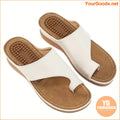 Comfy Womens Arch Support Massage Wedge Slides - YourGoods Online Shop