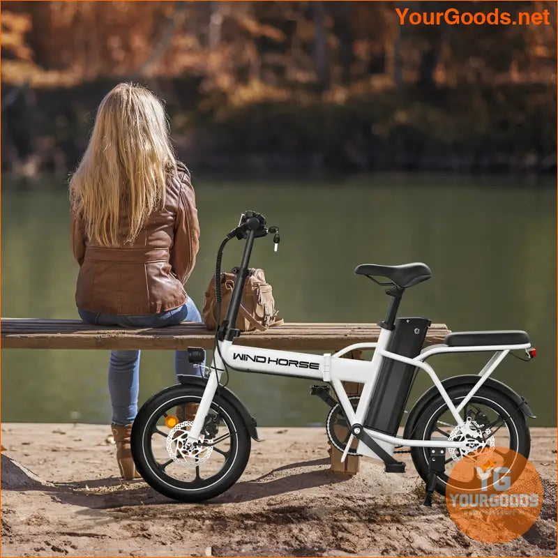 Compact 16 Electric Mountain Bike with 630W Motor - YourGoods Online Shop