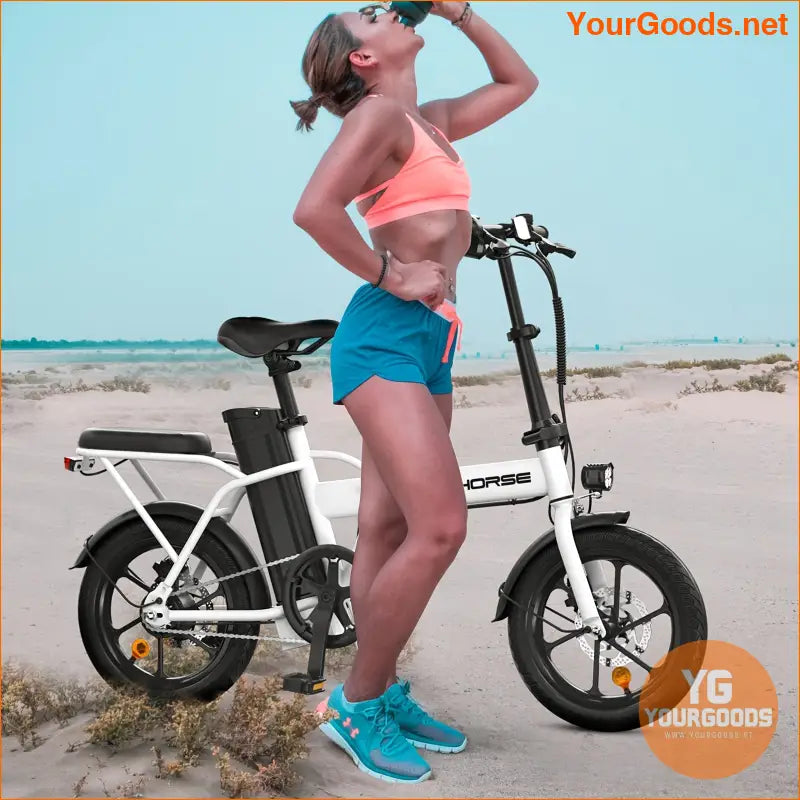 Compact 16 Electric Mountain Bike with 630W Motor - YourGoods Online Shop