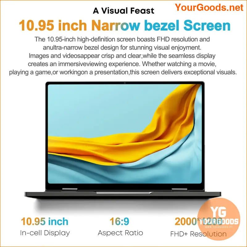 Compact 2 in 1 1095 Touchscreen Laptop 16GB RAM 2TB SSD - YourGoods Online Shop