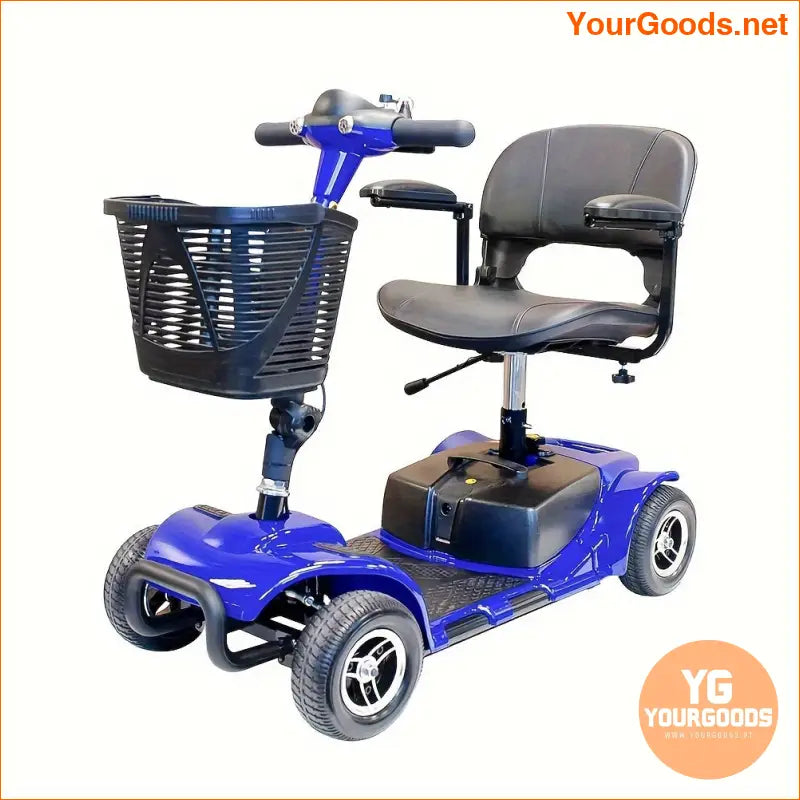 Compact 24V 12Ah High Performance 4Wheel Electric Scooter - YourGoods Online Shop