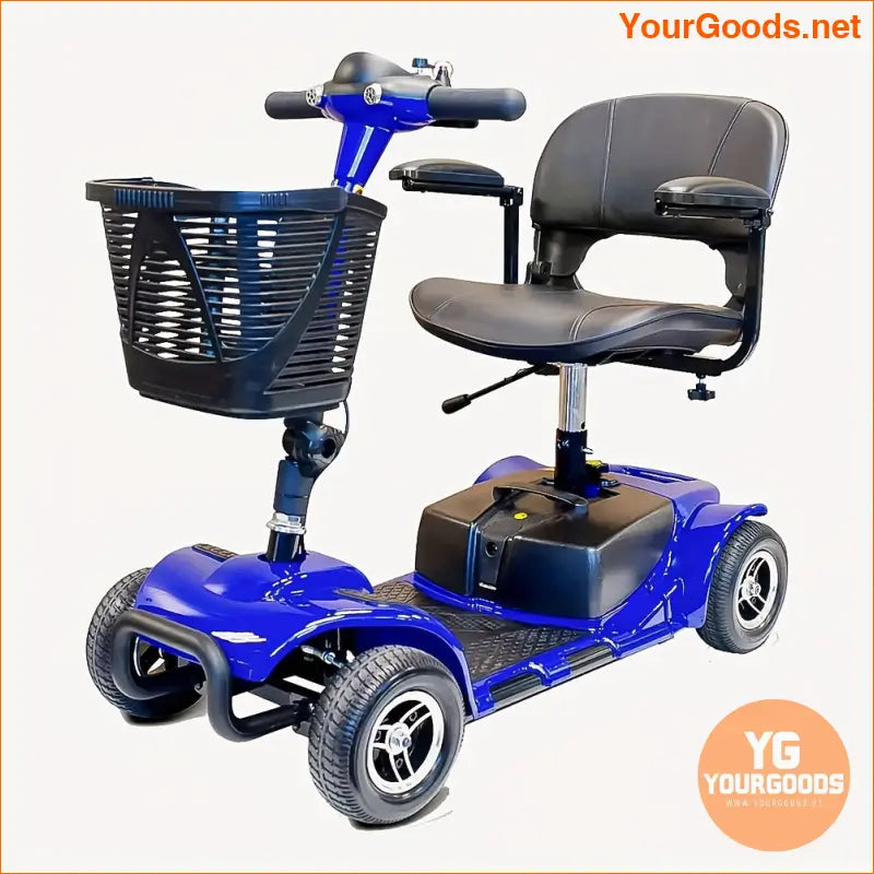 Compact 24V 12Ah High Performance 4Wheel Electric Scooter - YourGoods Online Shop