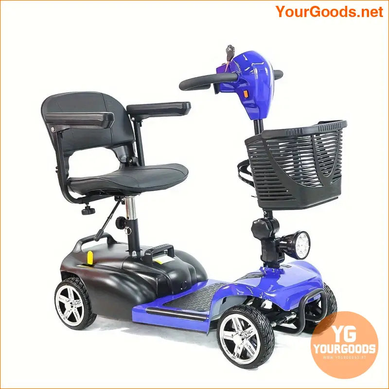 Compact 4 Wheel Mobility Scooter 24V 250W 330lb Capacity - YourGoods Online Shop