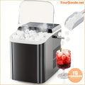 Compact Fast Ice Maker 265lbsDay SelfCleaning - YourGoods Online Shop