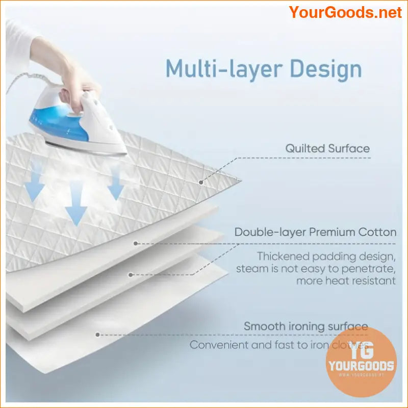 Compact Heat Resistant Portable Magnetic Ironing Mat - YourGoods Online Shop