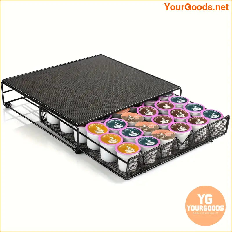 Compact Stainless Steel KCup Holder and Organizer - YourGoods Online Shop