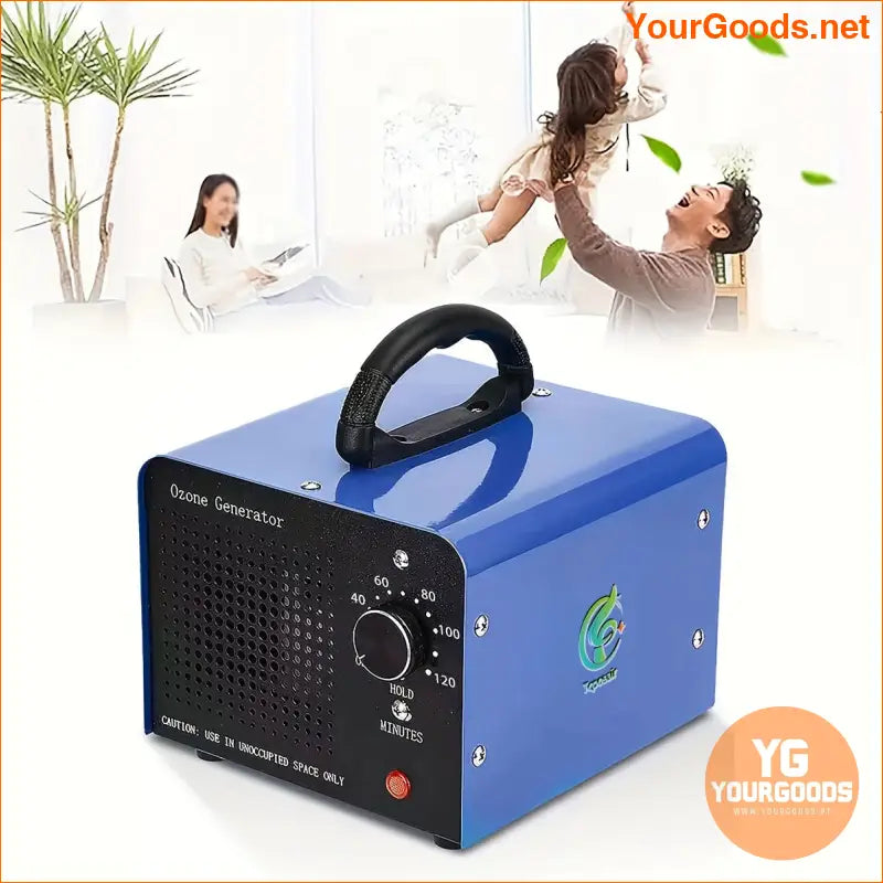 Compact Stainless Steel Ozone Air Purifier 110V 50300 Sq M - YourGoods Online Shop