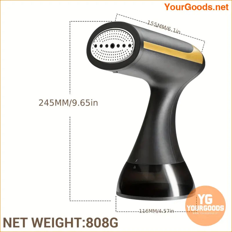 Compact Travel Handheld Garment Steamer Fast Heating Wrinkle Remover - YourGoods Online Shop