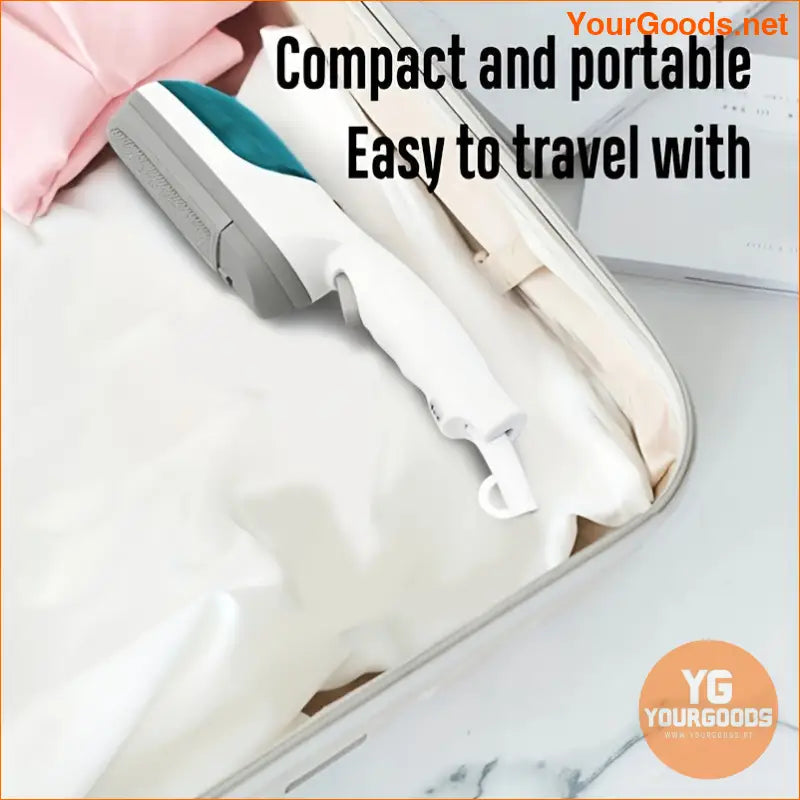 Compact Travel Steamer with Dual Garment Brush - YourGoods Online Shop