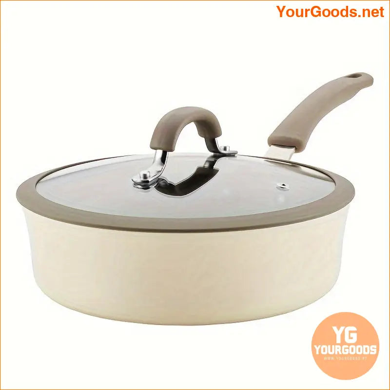 Cook Create Nonstick 3qt Aluminum Saut Pan with Lid - YourGoods Online Shop